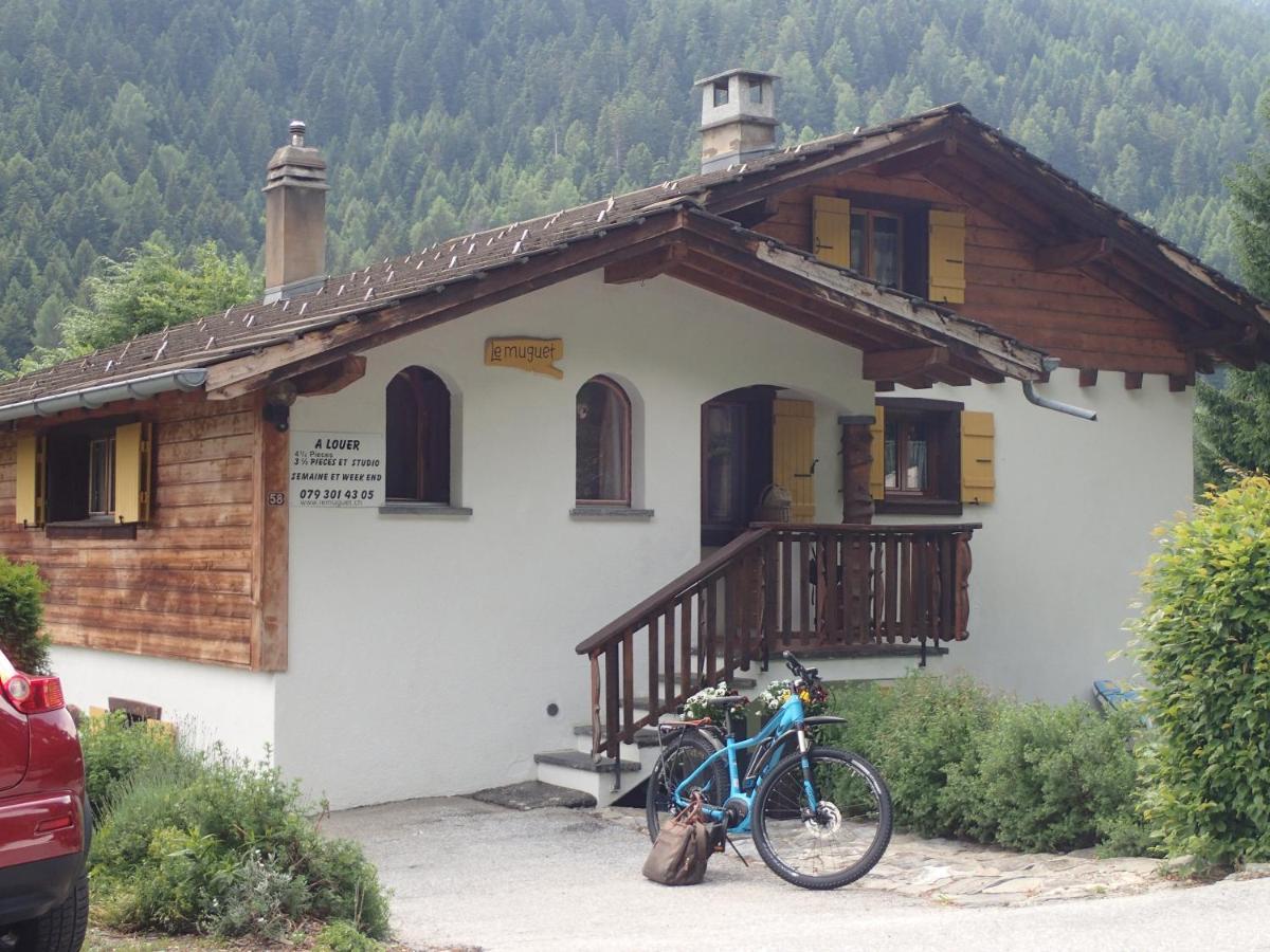 Chalet Le Muguet Villa Ovronnaz Ngoại thất bức ảnh